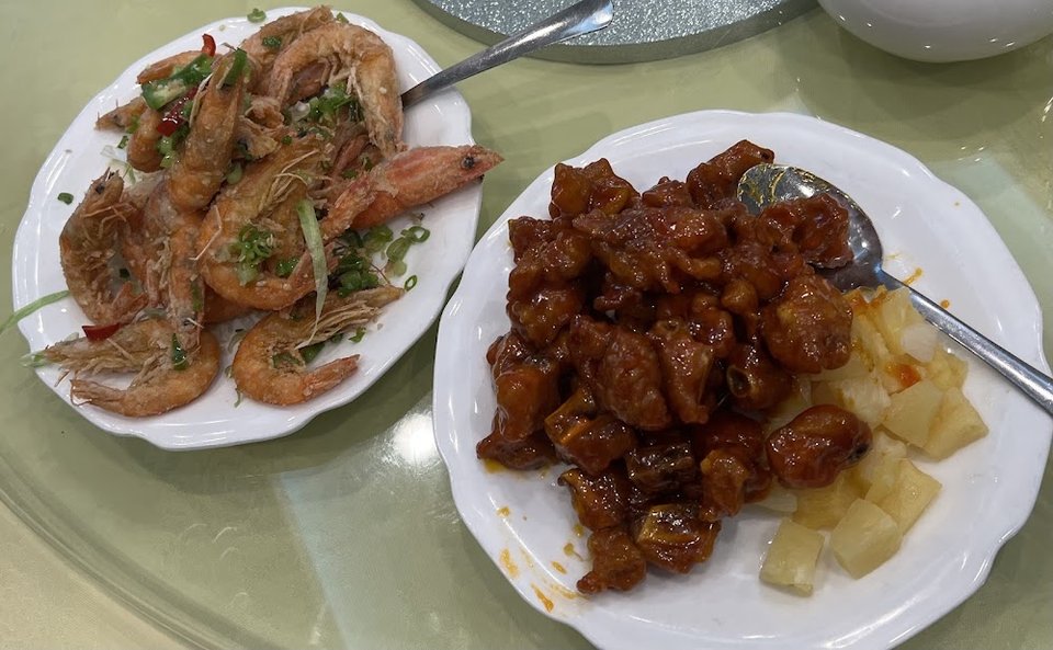 Shrimp and Jelly Fish with XO Sauce