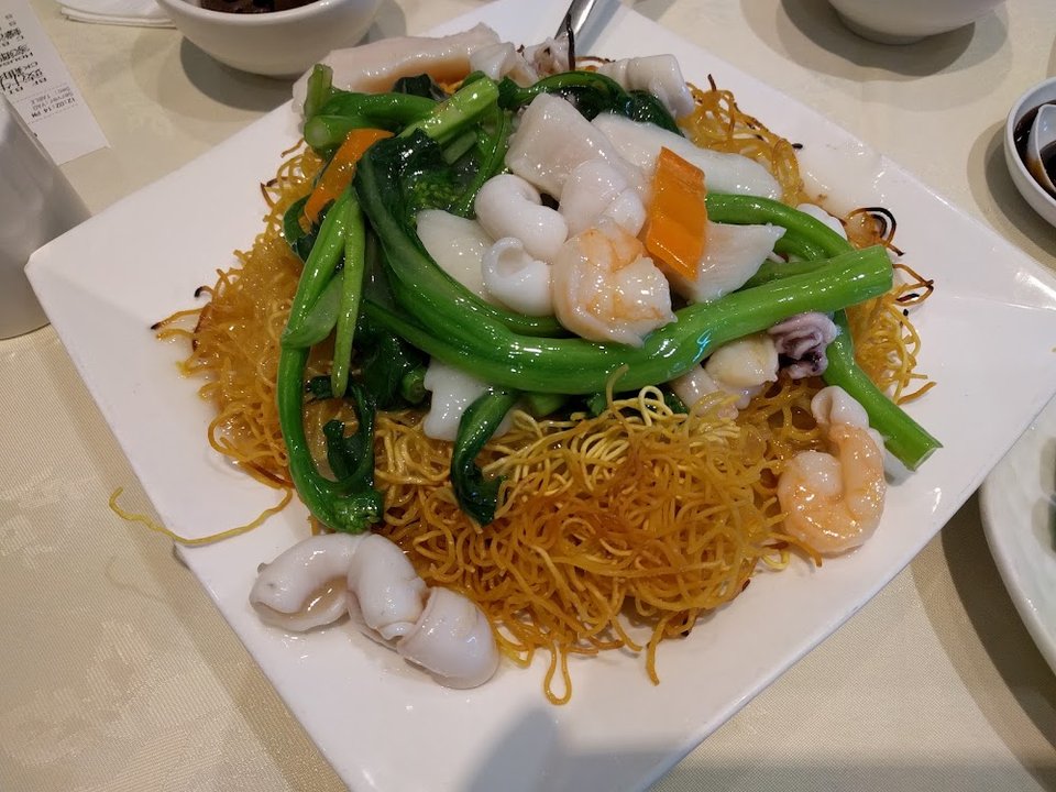 Stir-Fried Scallops with Vegi